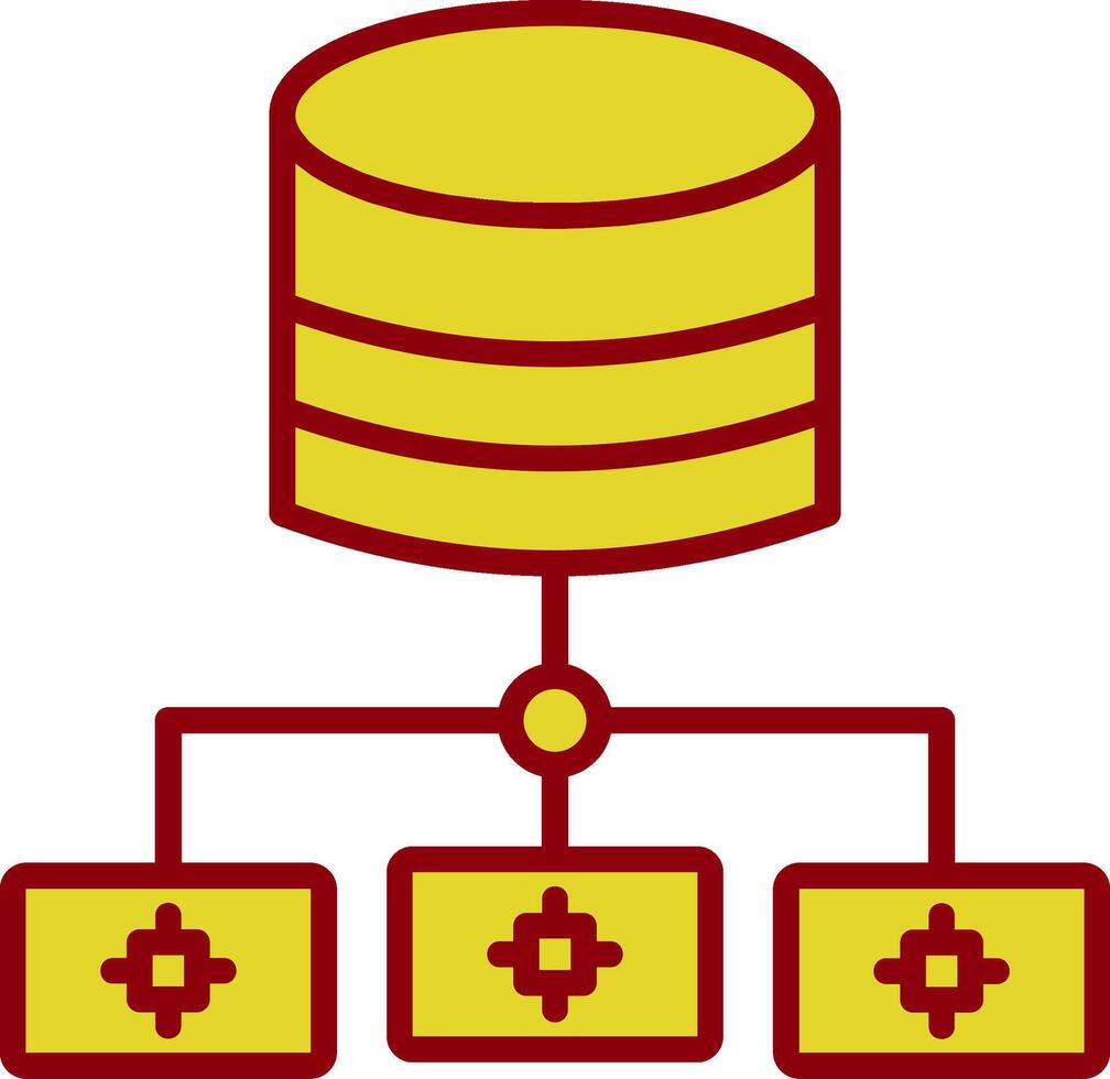 Big Data Vintage Icon Design vector