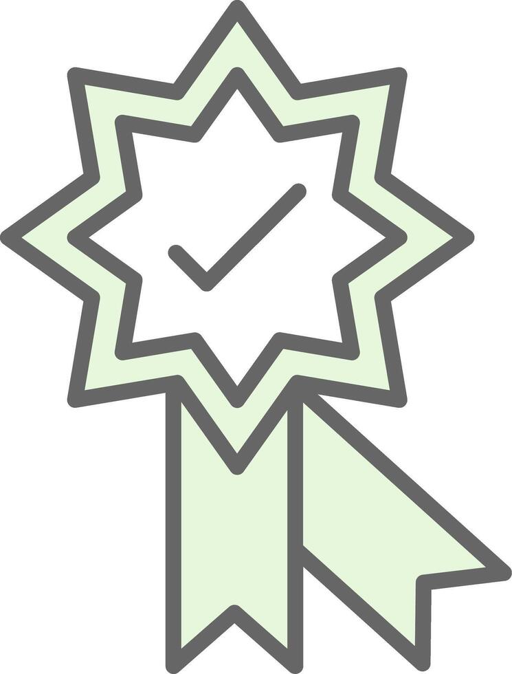 Badge Fillay Icon Design vector