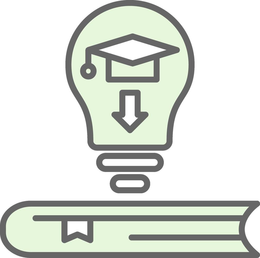 Creative Fillay Icon Design vector