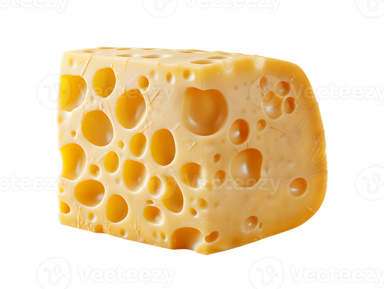 sliced cheese cubes, 3d element illustration png