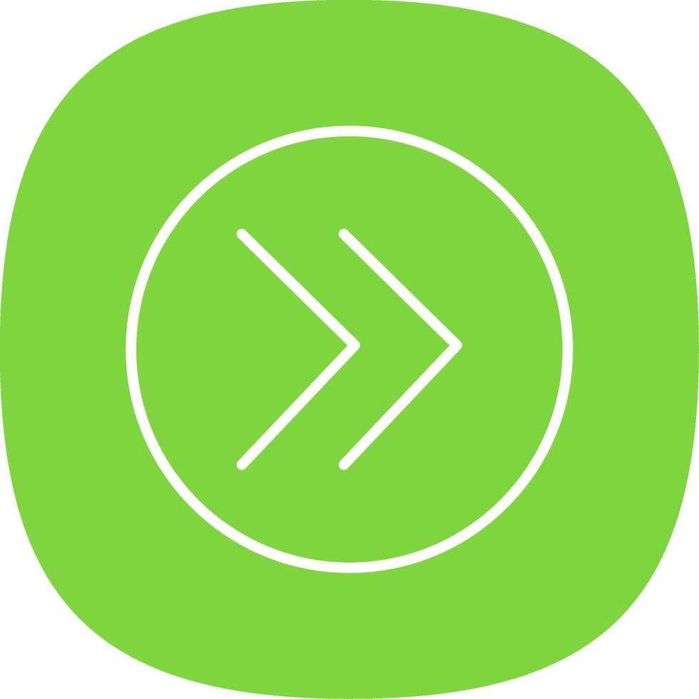 Chevron Line Curve Icon Design vector
