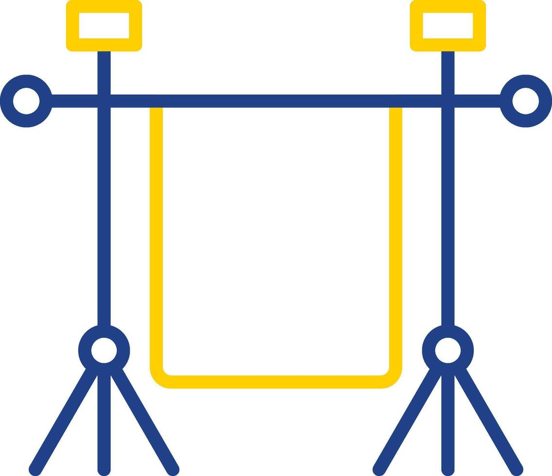 Chroma Line Two Colour Icon Design vector