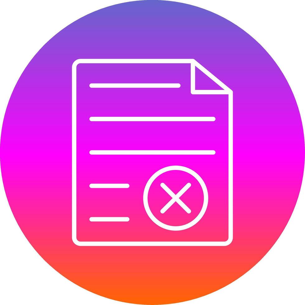 File Format Line Gradient Circle Icon 43736686 Vector Art at Vecteezy