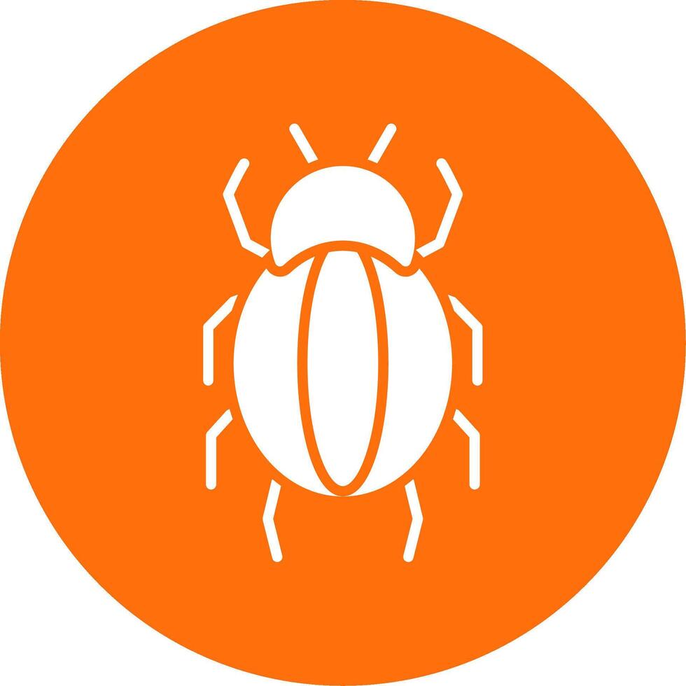 Spider Multi Color Circle Icon vector