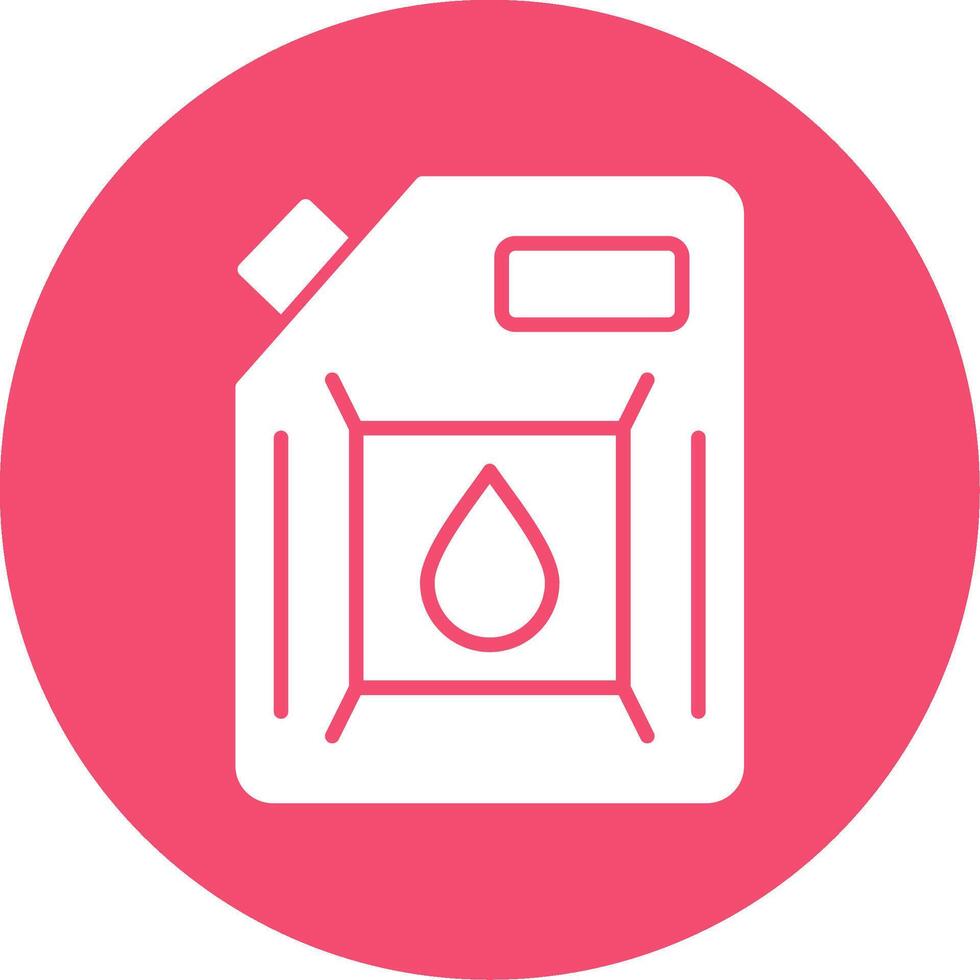 Biodiesel Engine Multi Color Circle Icon vector