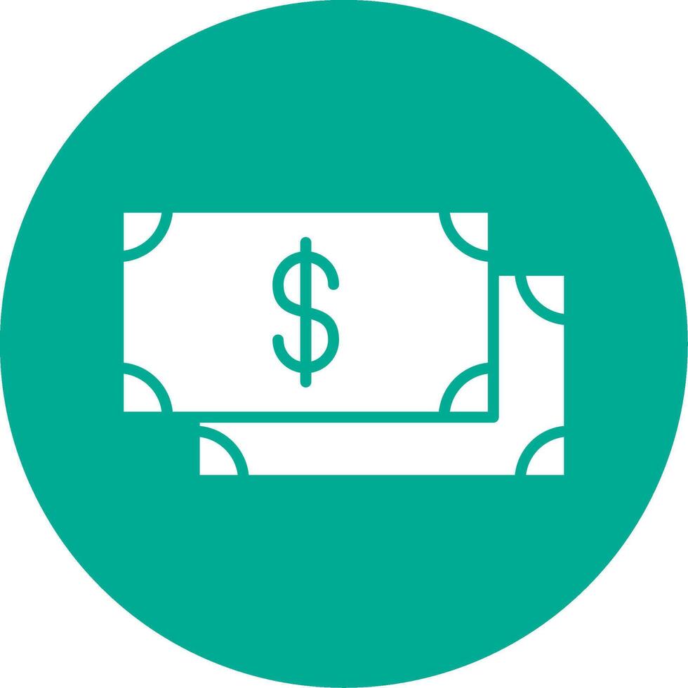 Payment Multi Color Circle Icon vector