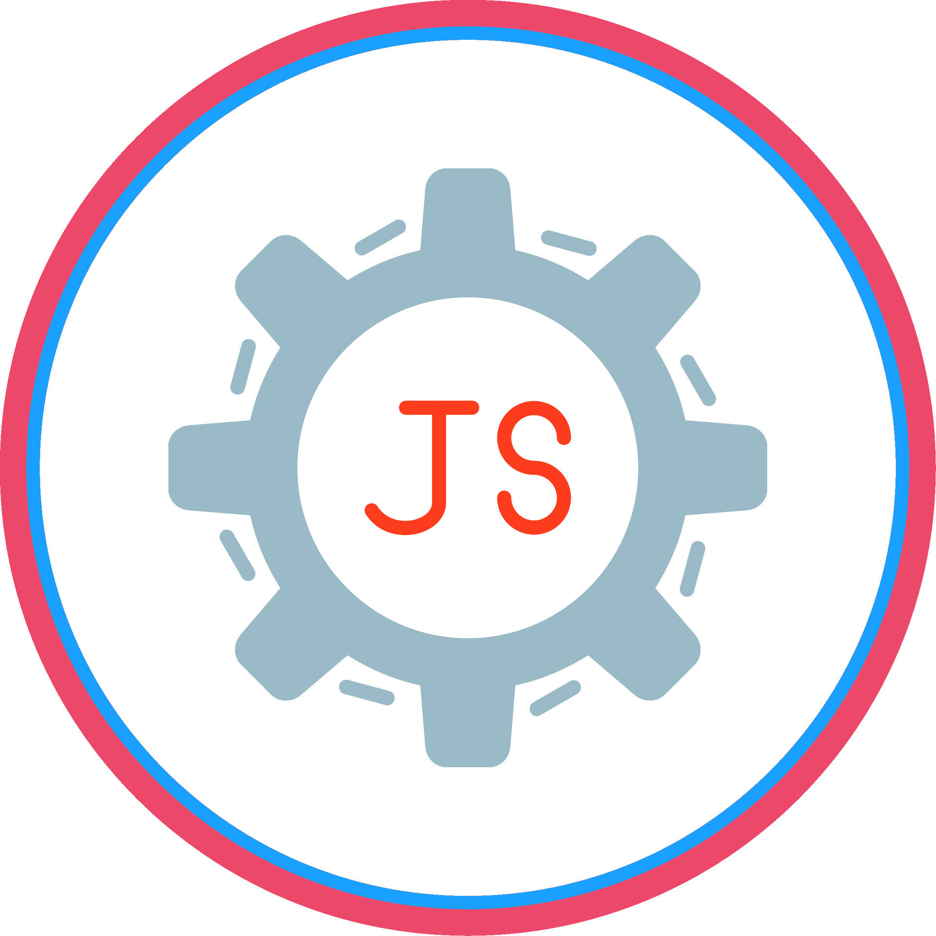 Javascript Flat Circle Icon 43741062 Vector Art at Vecteezy
