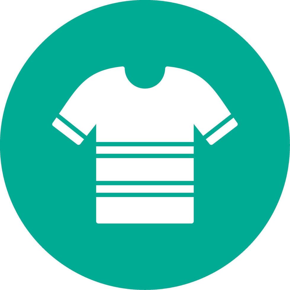 Shirt Multi Color Circle Icon vector
