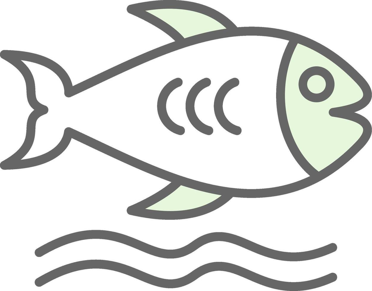 Fish Fillay Icon Design vector