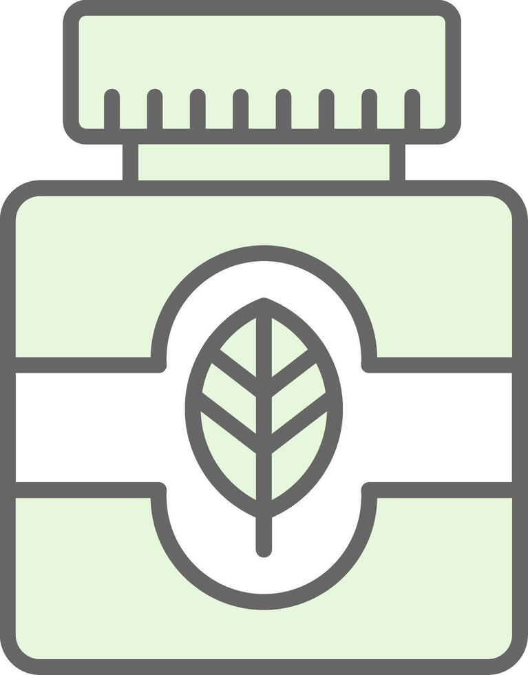 Essential Oil Fillay Icon Design vector