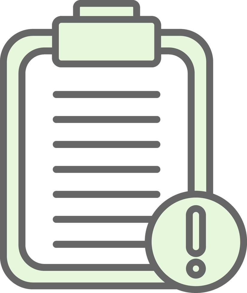 Clipboard Fillay Icon Design vector