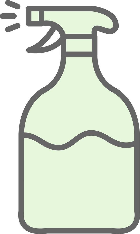 Spray Fillay Icon Design vector