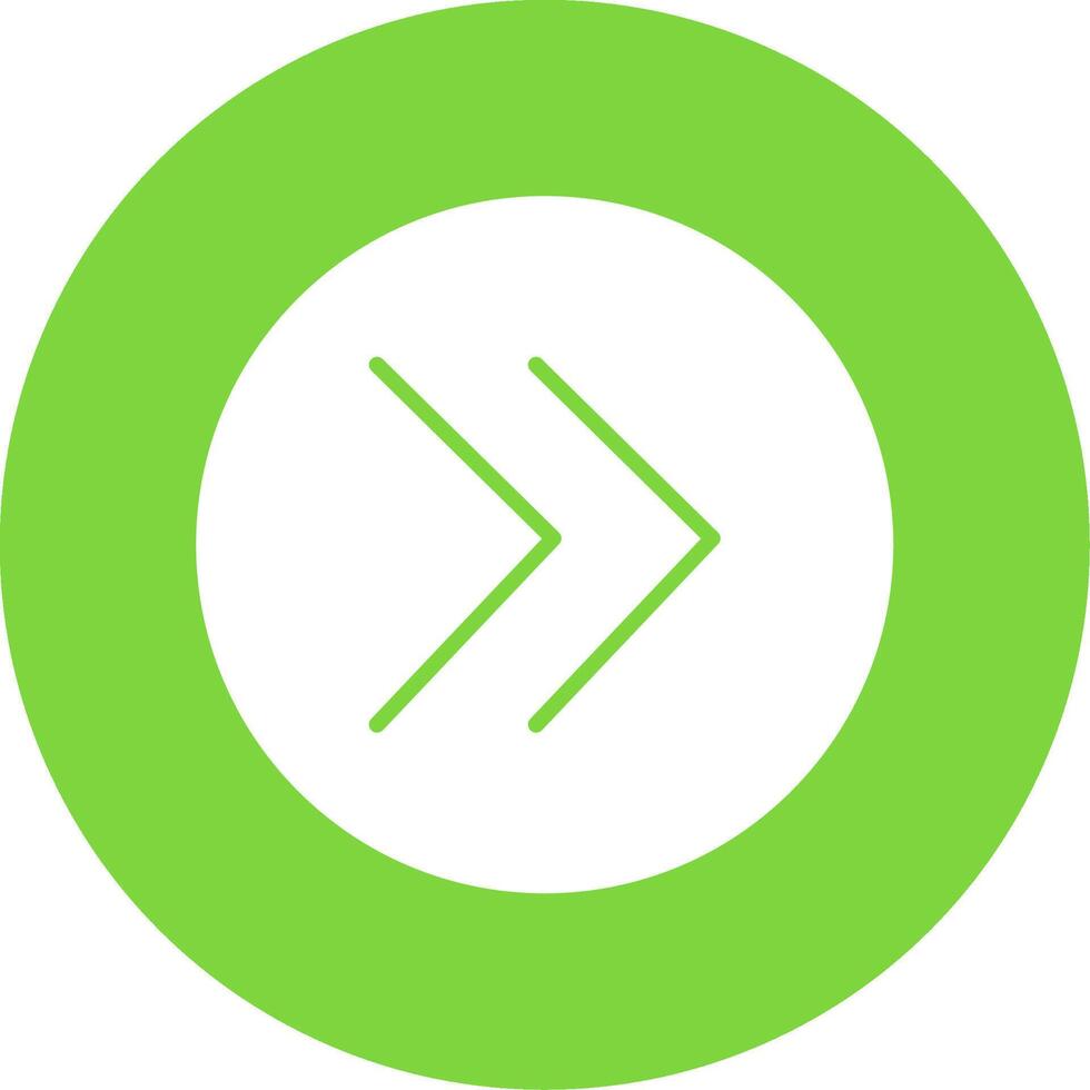 Chevron Multi Color Circle Icon vector