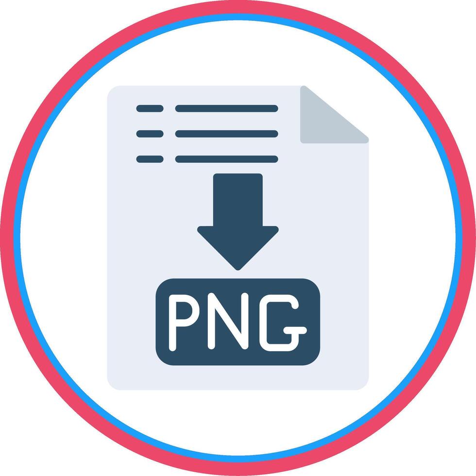 Flat Circle Icon vector
