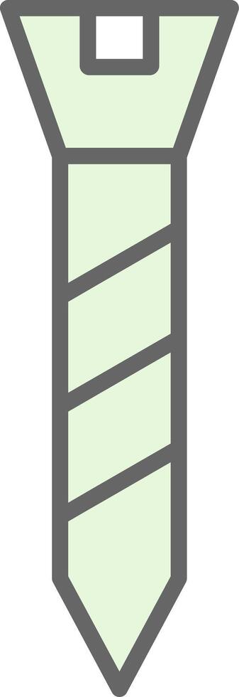 Screw Fillay Icon Design vector