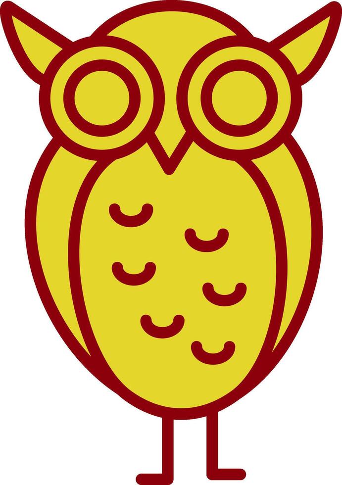 Owl Vintage Icon Design vector