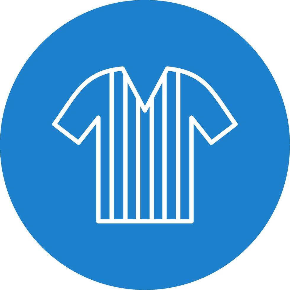 Shirt Multi Color Circle Icon vector