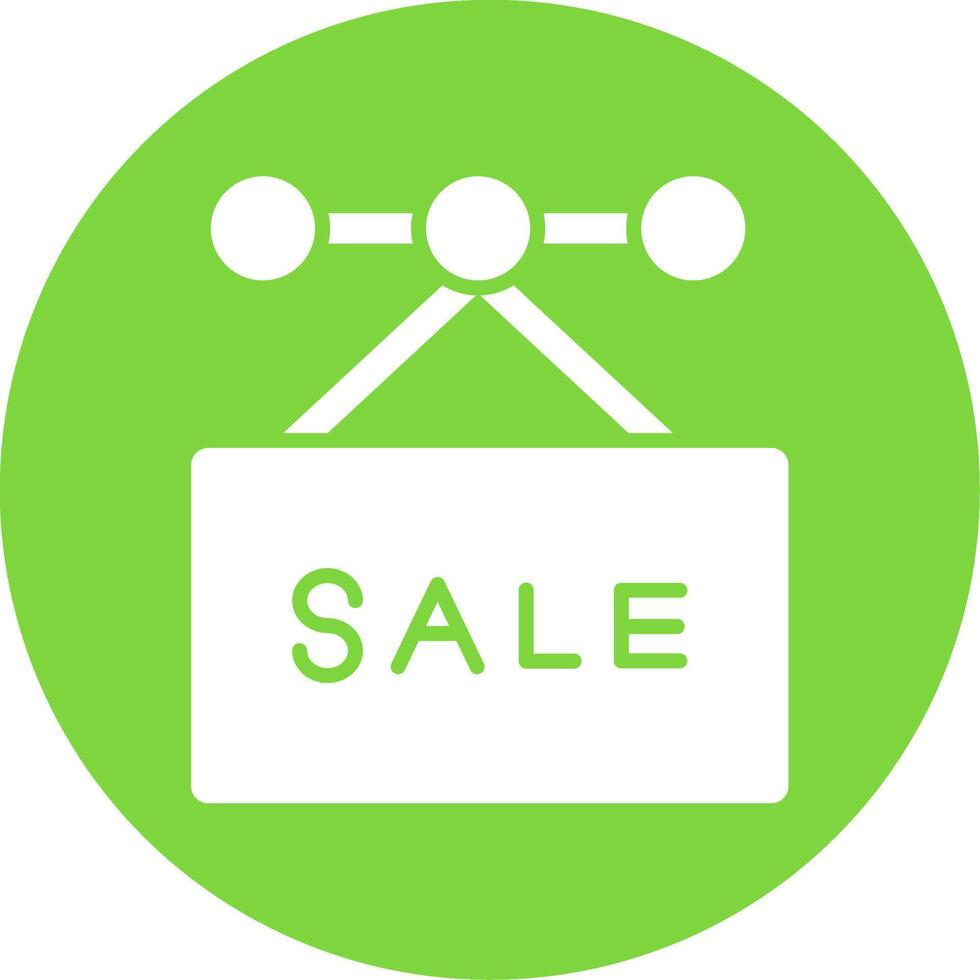Sale Multi Color Circle Icon vector