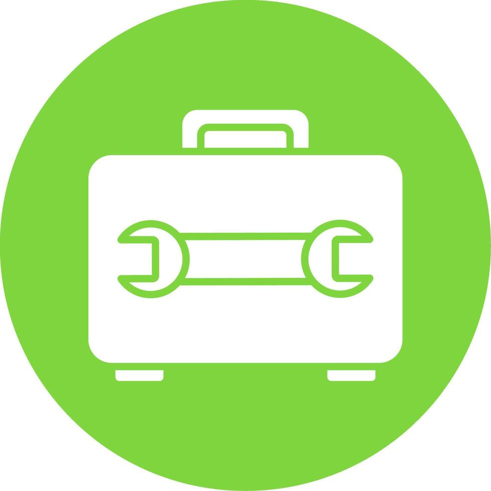 Toolbox Multi Color Circle Icon vector