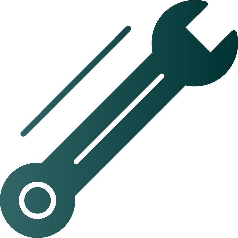 DIY Glyph Gradient Icon vector