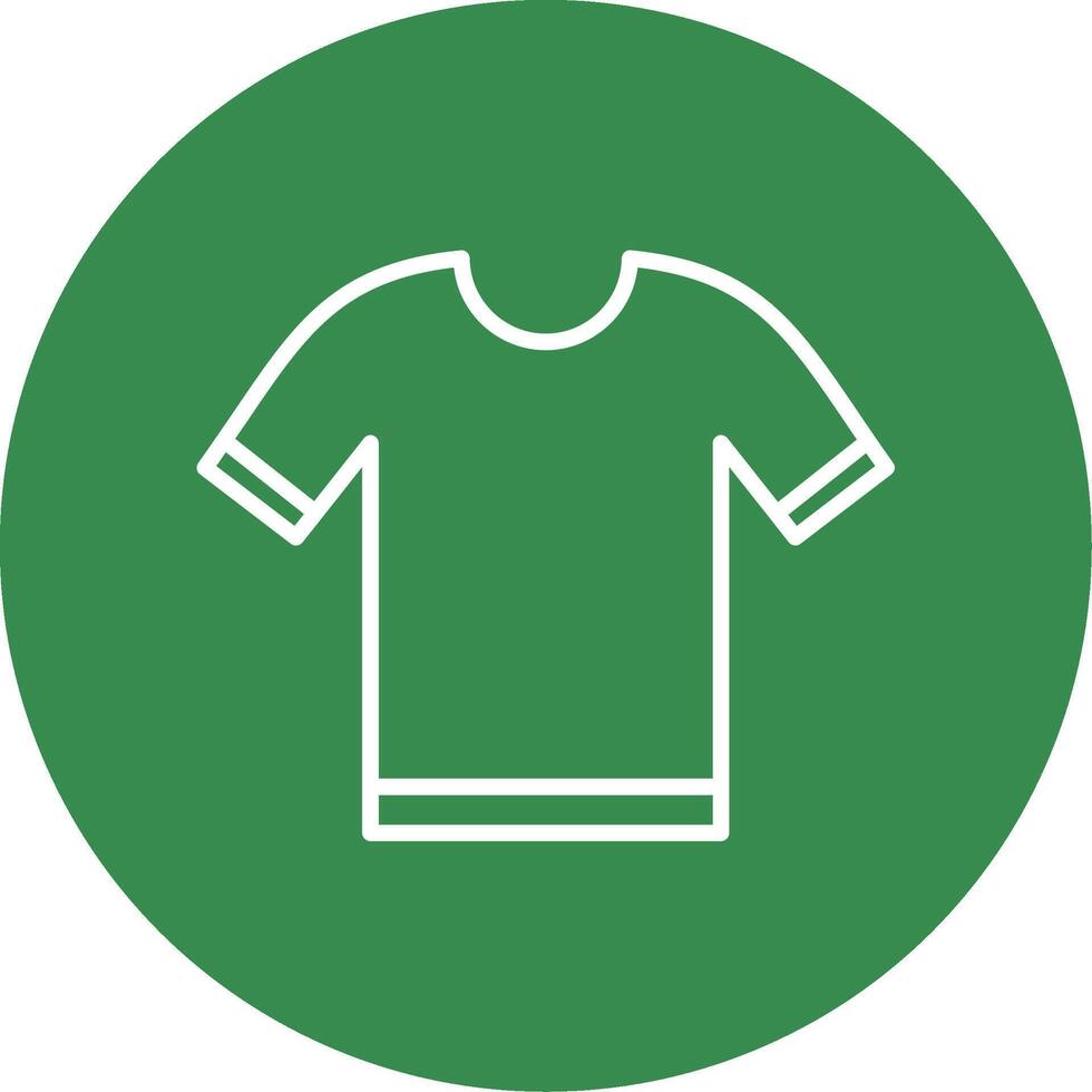 Shirt Multi Color Circle Icon vector