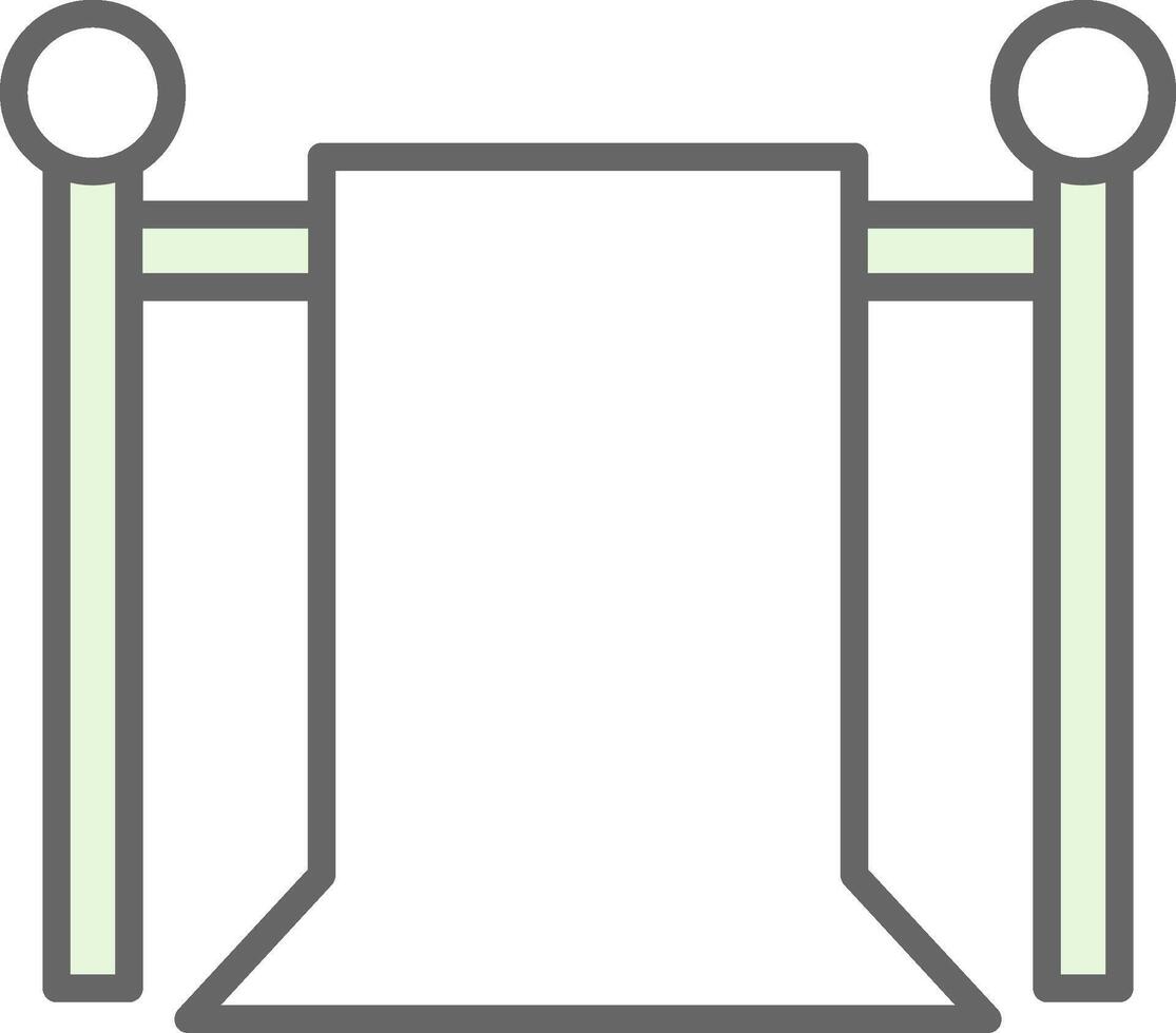 Green Screen Fillay Icon Design vector