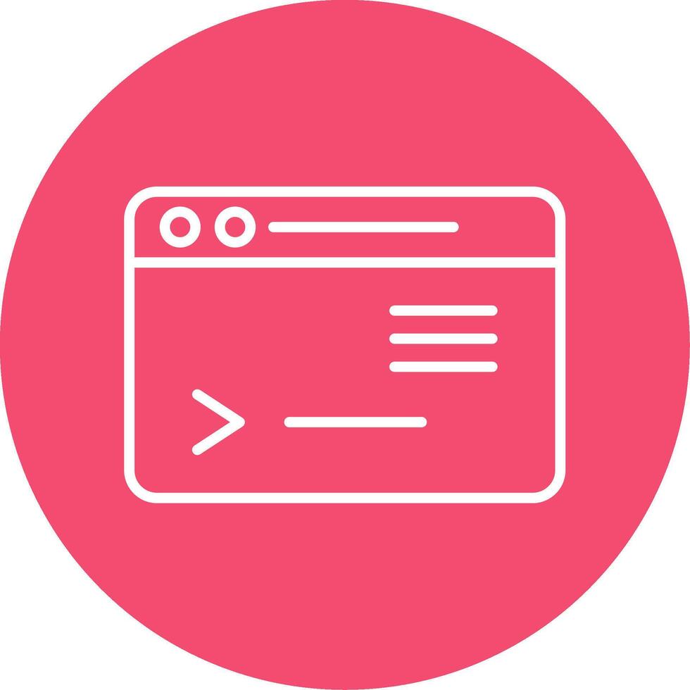 Command Multi Color Circle Multi Color Circle Icon vector