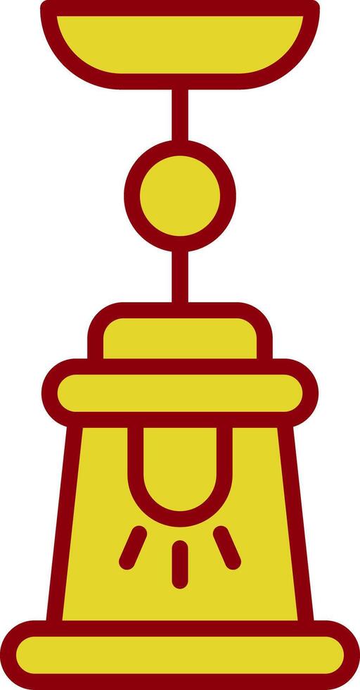 Lamp Vintage Icon Design vector