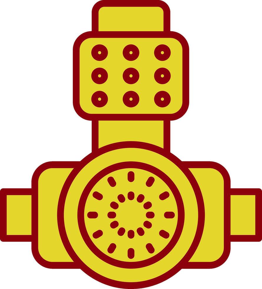 Head Light Vintage Icon Design vector