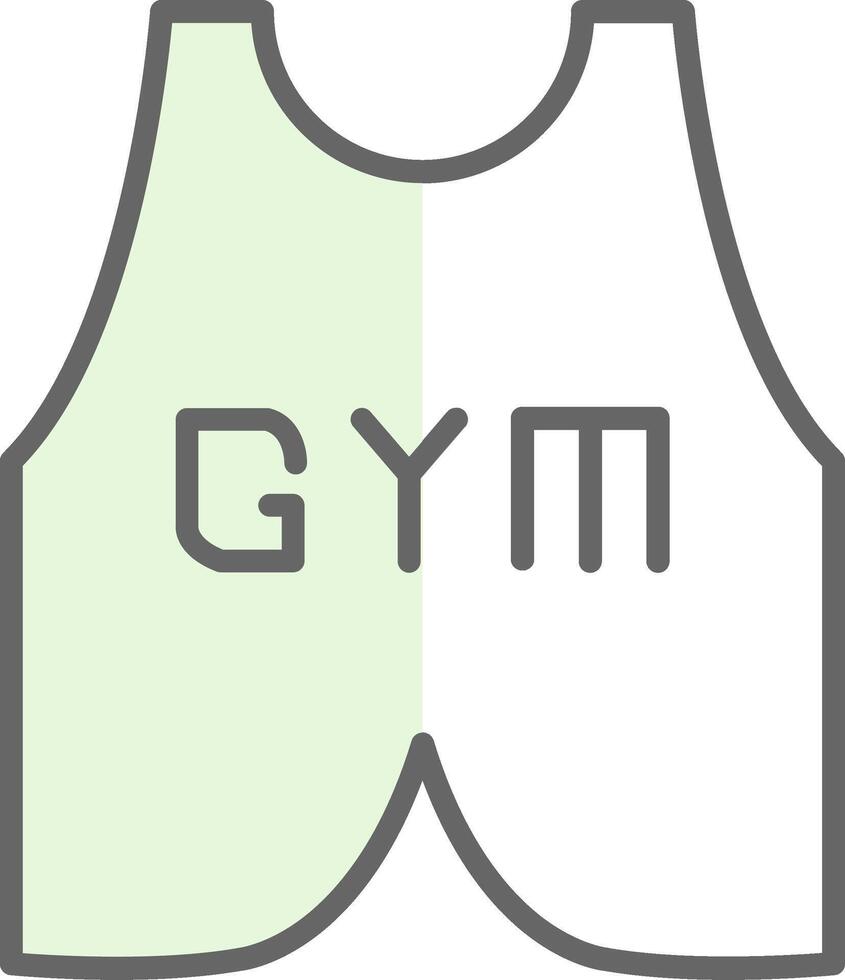 Vest Suit Fillay Icon Design vector