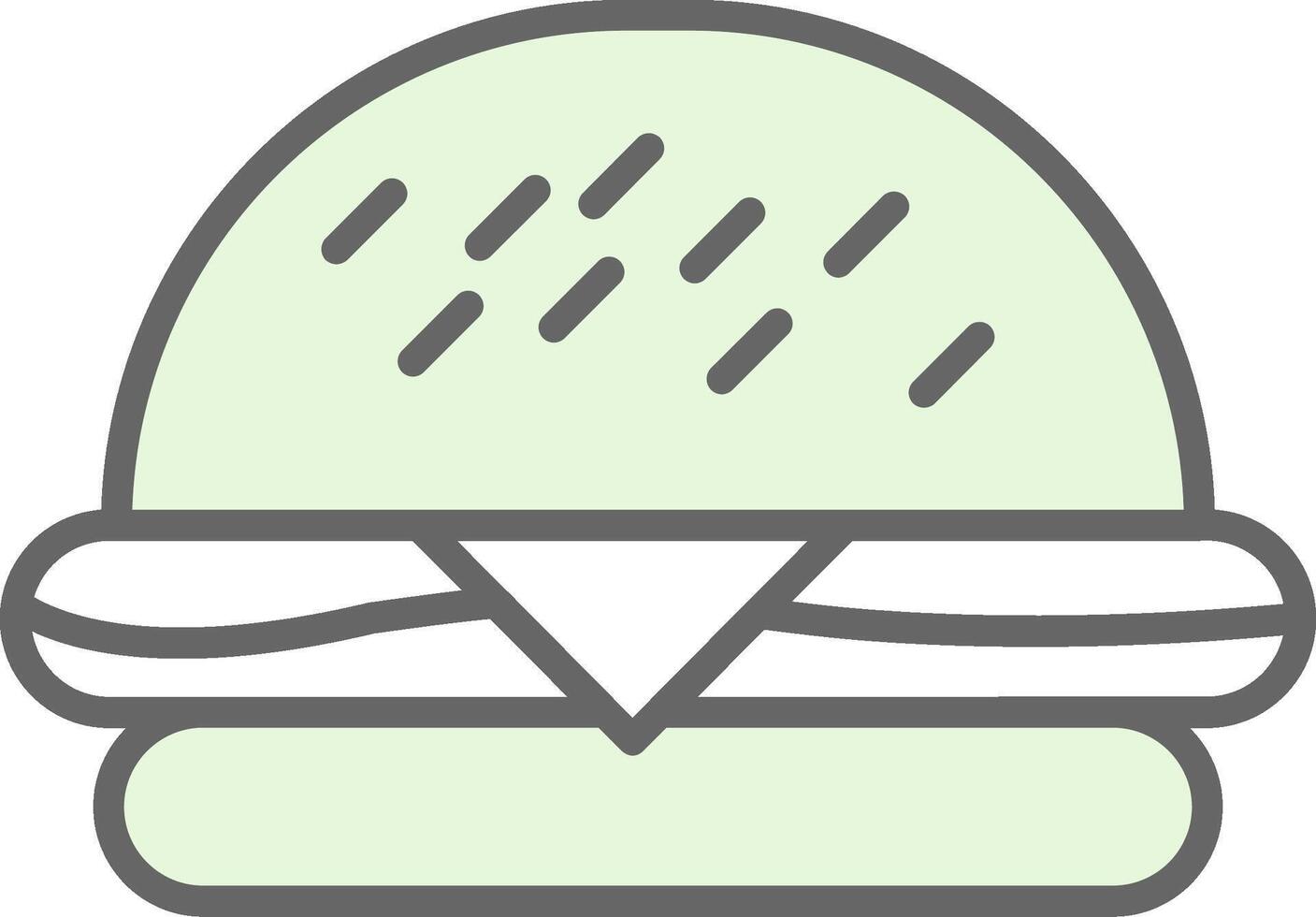 Burger Fillay Icon Design vector