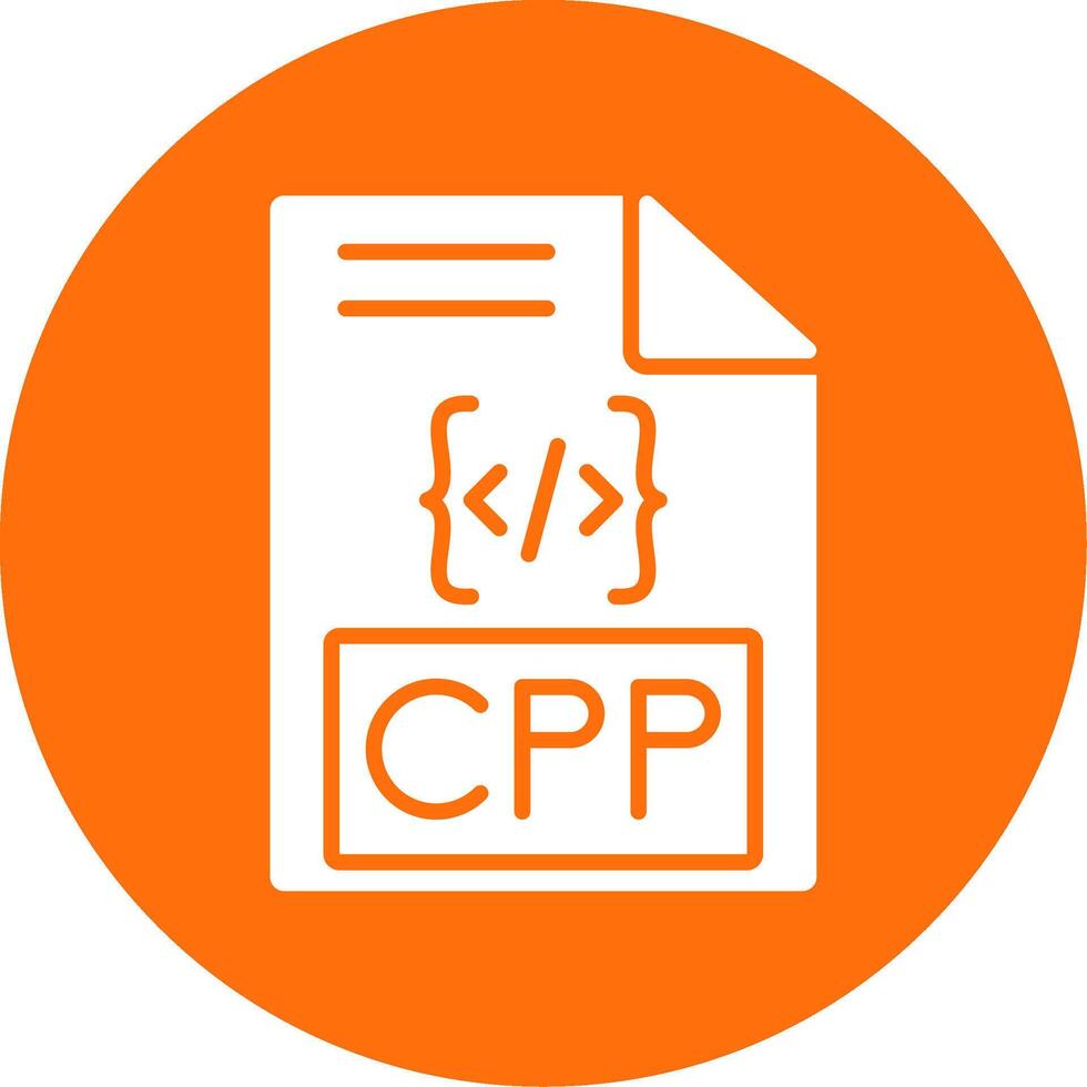 cpp multi color circulo icono vector