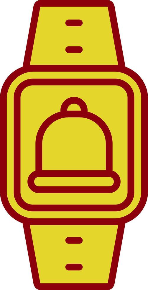 Notification Vintage Icon Design vector