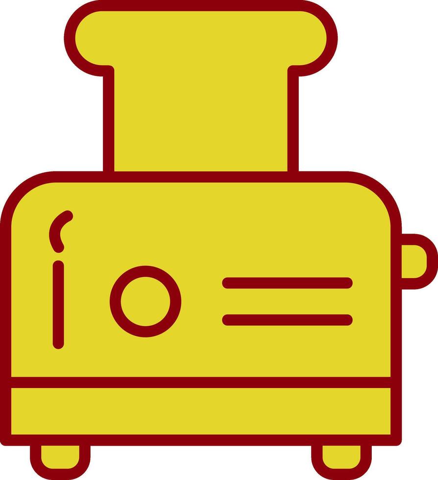 Toaster Vintage Icon Design vector