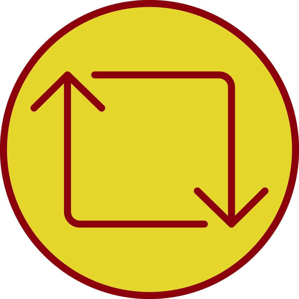 Loop Vintage Icon Design vector
