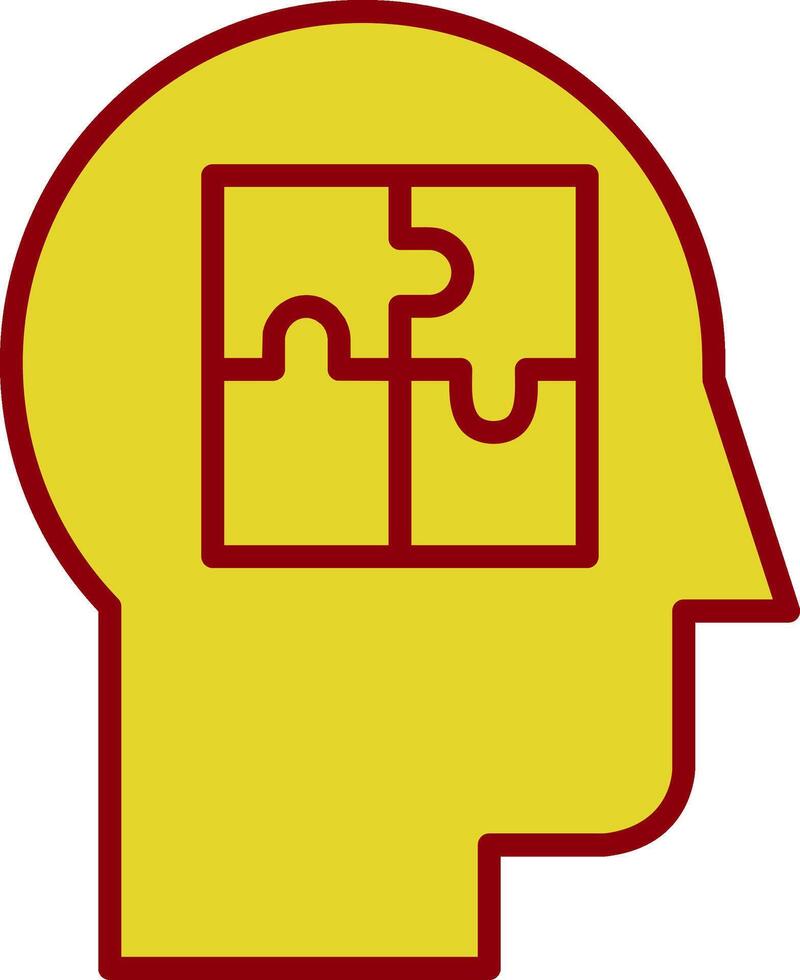 Psychiatry Vintage Icon Design vector