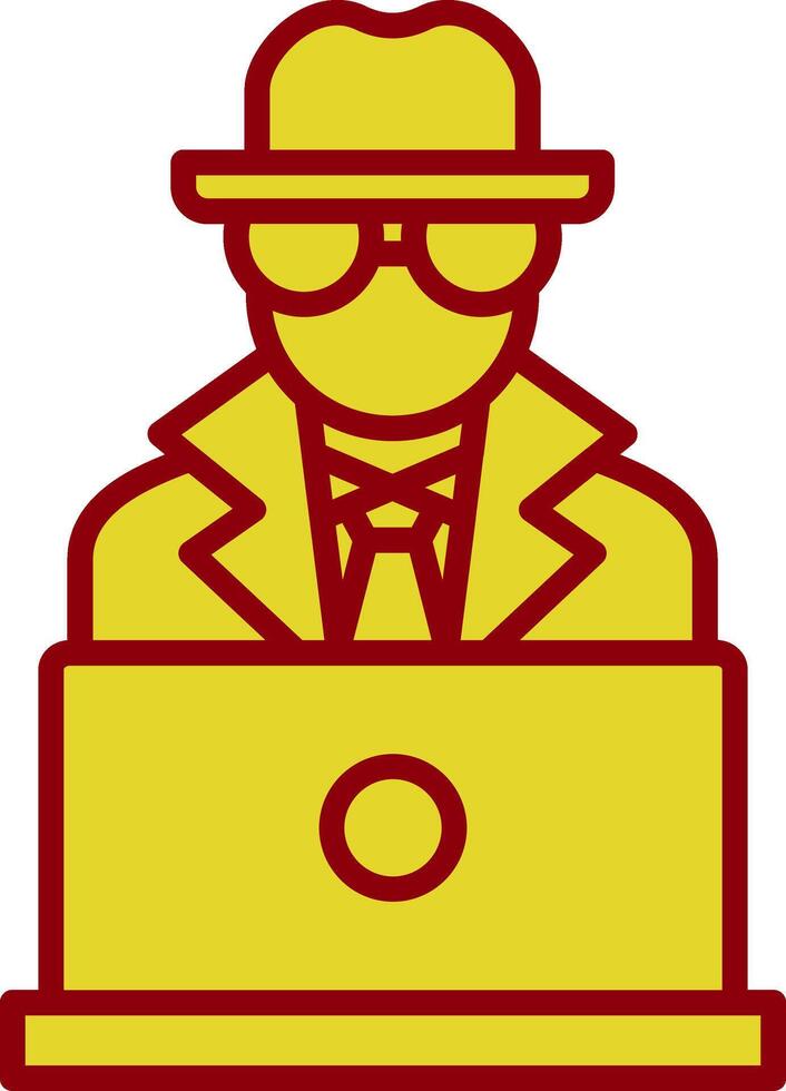 spyware Vintage Icon Design vector