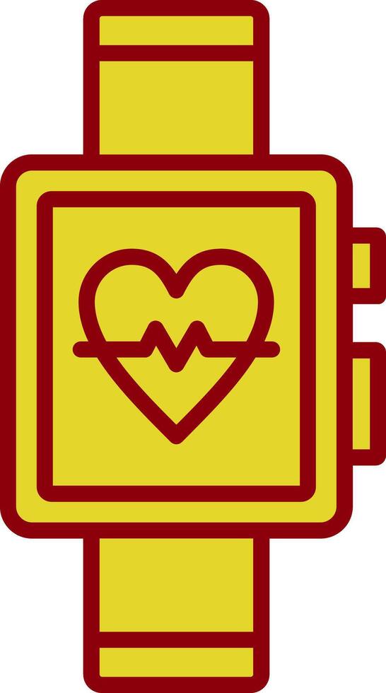 Smart Watch Vintage Icon Design vector