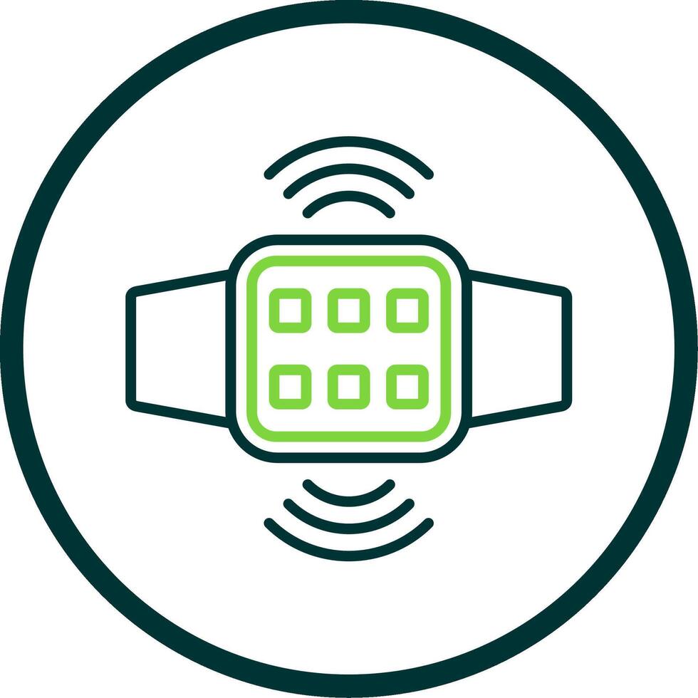 Connection Line Circle Icon Design vector