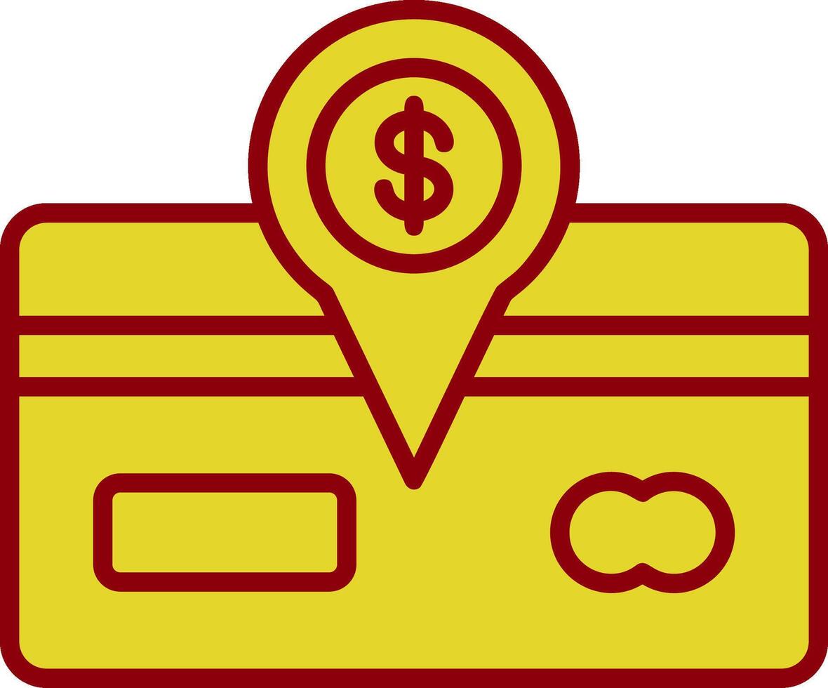 Direct Debit Vintage Icon Design vector