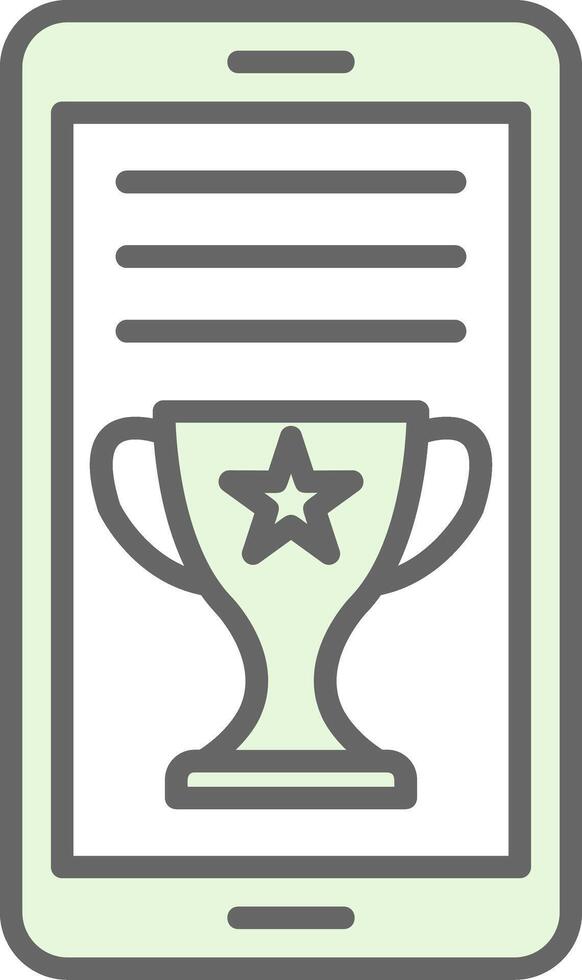 OnLine Circle Multi Circle Award Fillay Icon Design vector