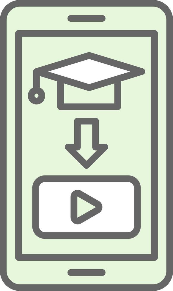 Educational Fillay Icon Design vector