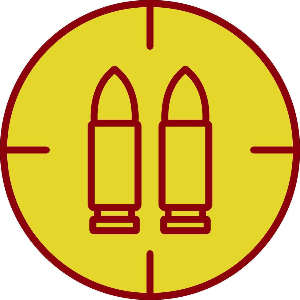 Ammo Vintage Icon Design vector