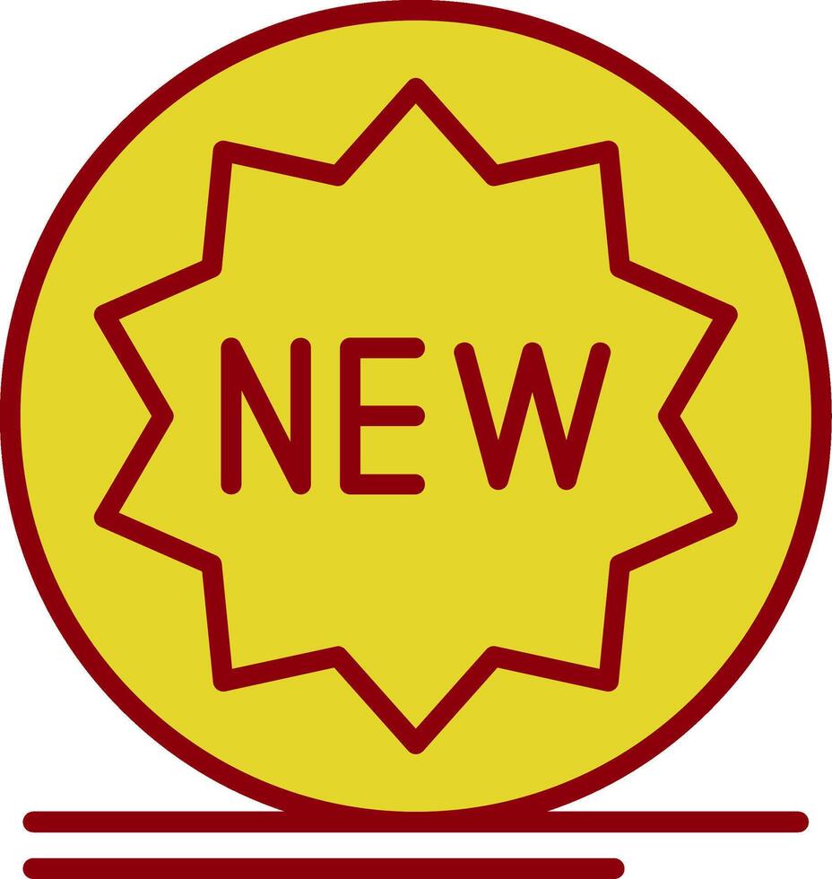 New Tag Vintage Icon Design vector