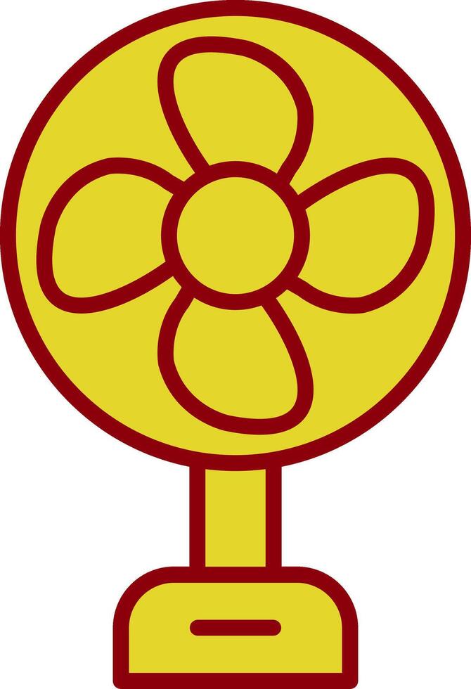 Fan Vintage Icon Design vector