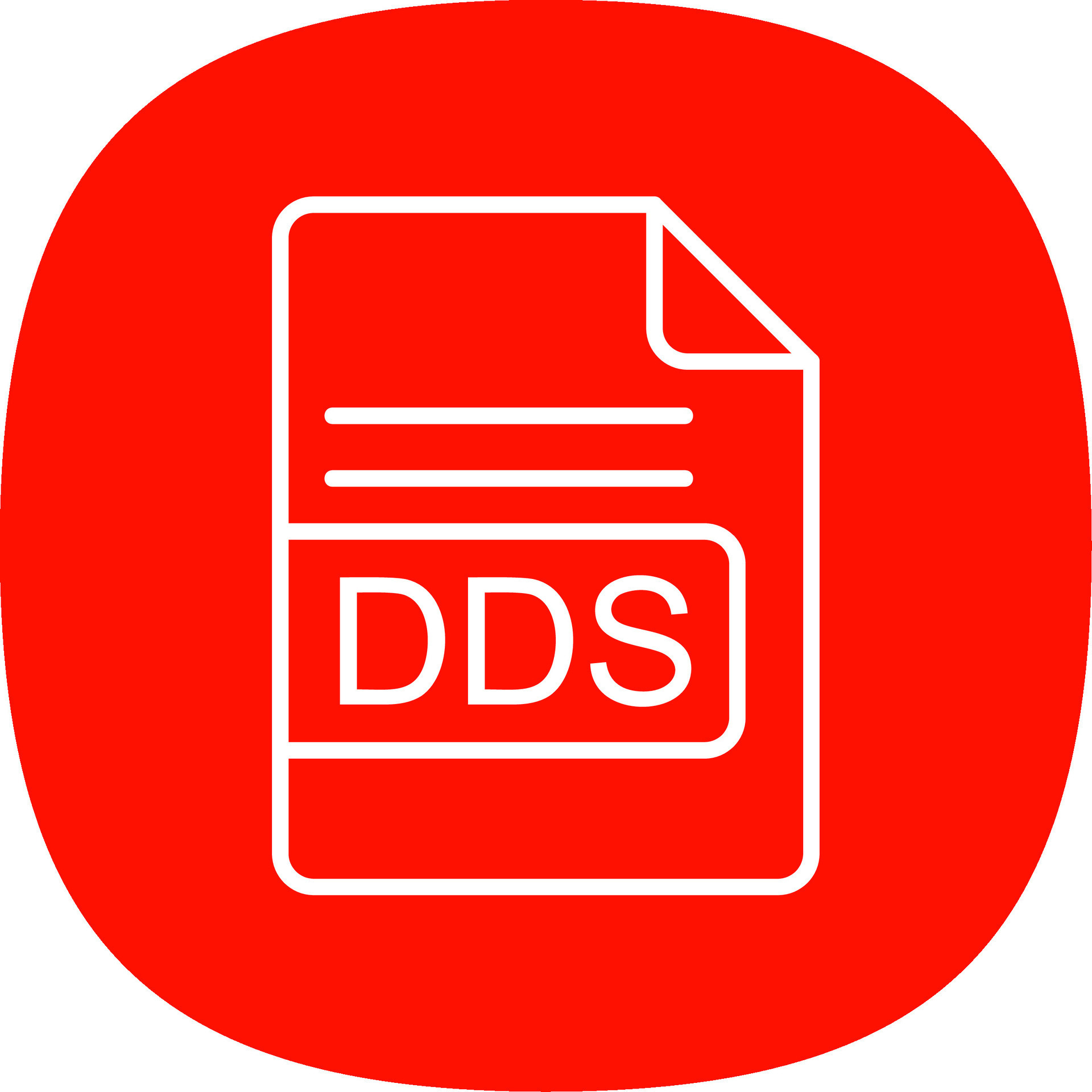 DDS File Format Line Curve Icon Design 43752741 Vector Art at Vecteezy