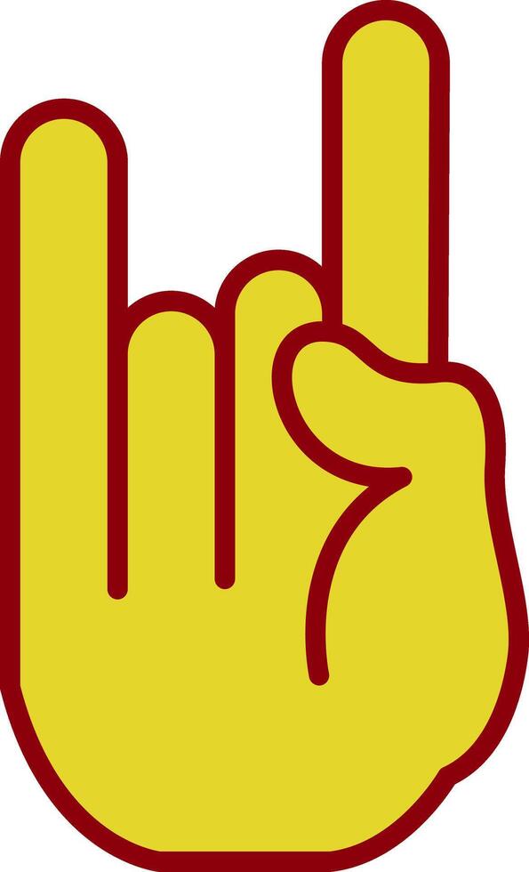 Rock And Roll Vintage Icon Design vector