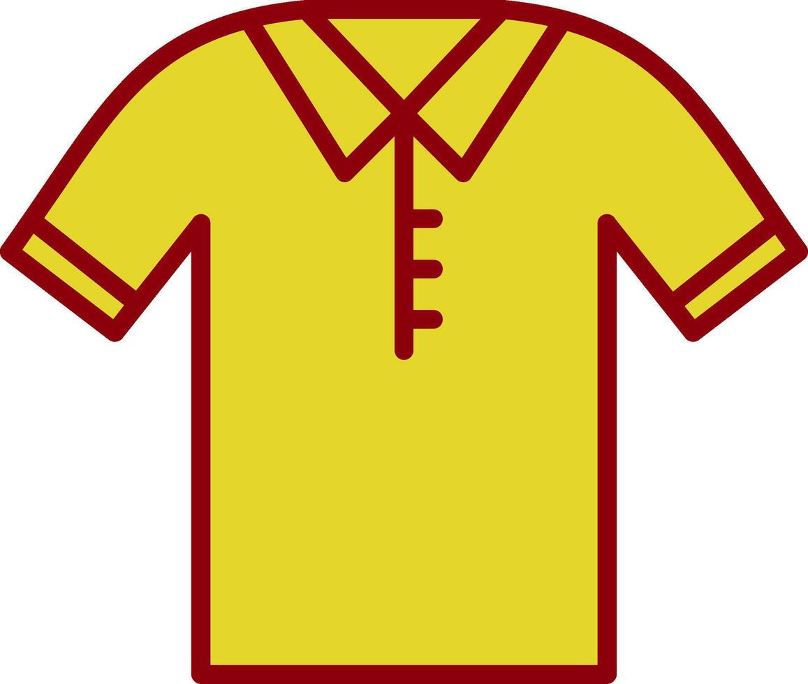 Polo Shirt Vintage Icon Design vector