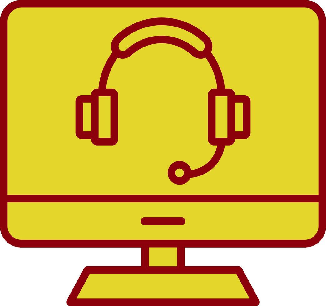Computer Vintage Icon Design vector