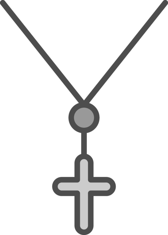 Anj Line Filled Greyscale Icon Design vector